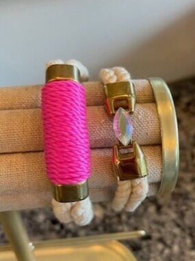 Nautical rope bracelets 2 qty